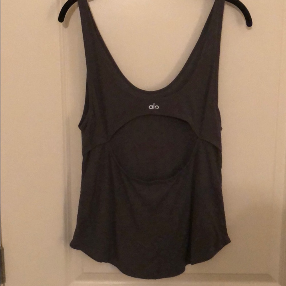 Alo Keyhole Back tank
